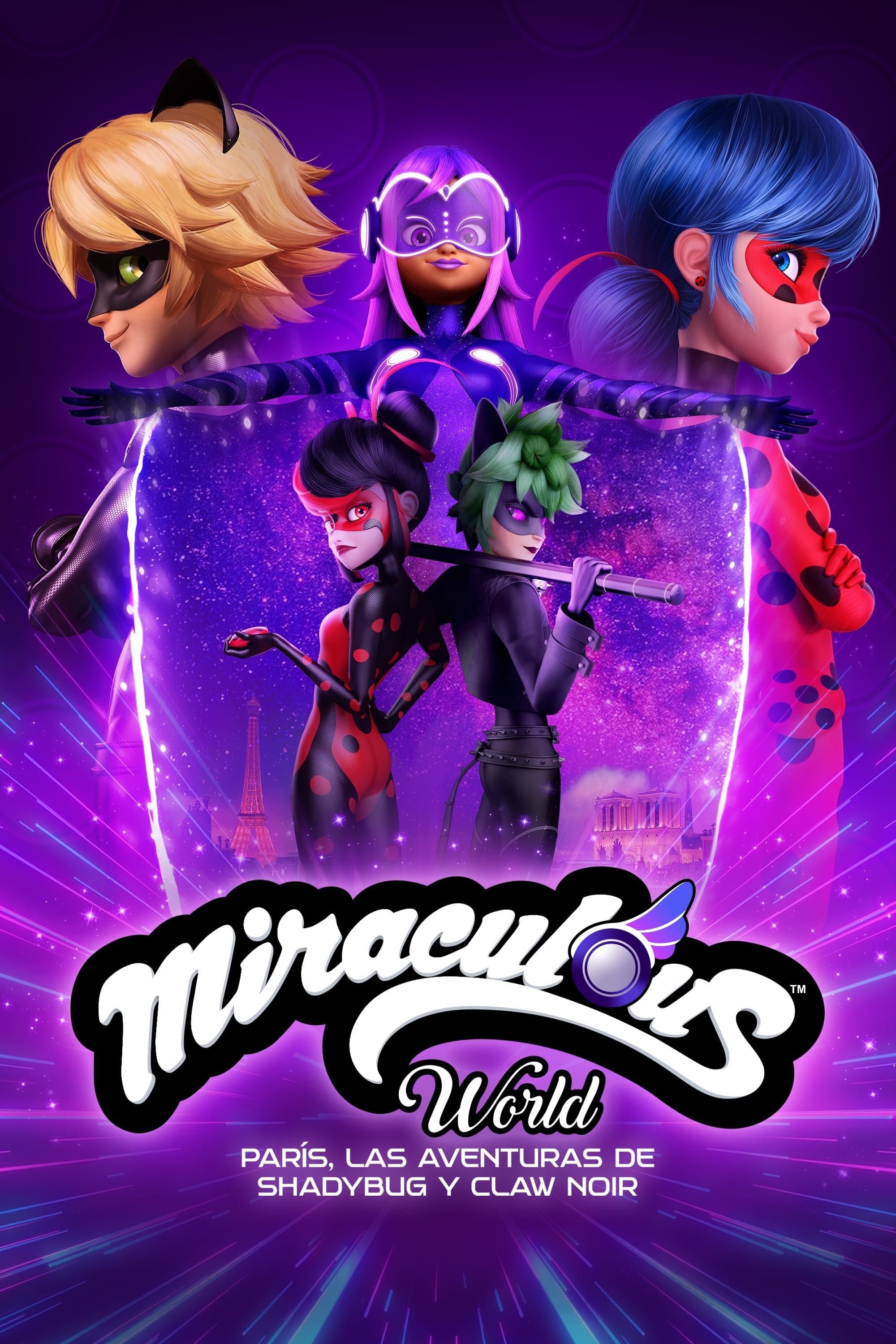 Mundo Miraculous Paris Las Aventuras De Shadybug Y Claw Noir