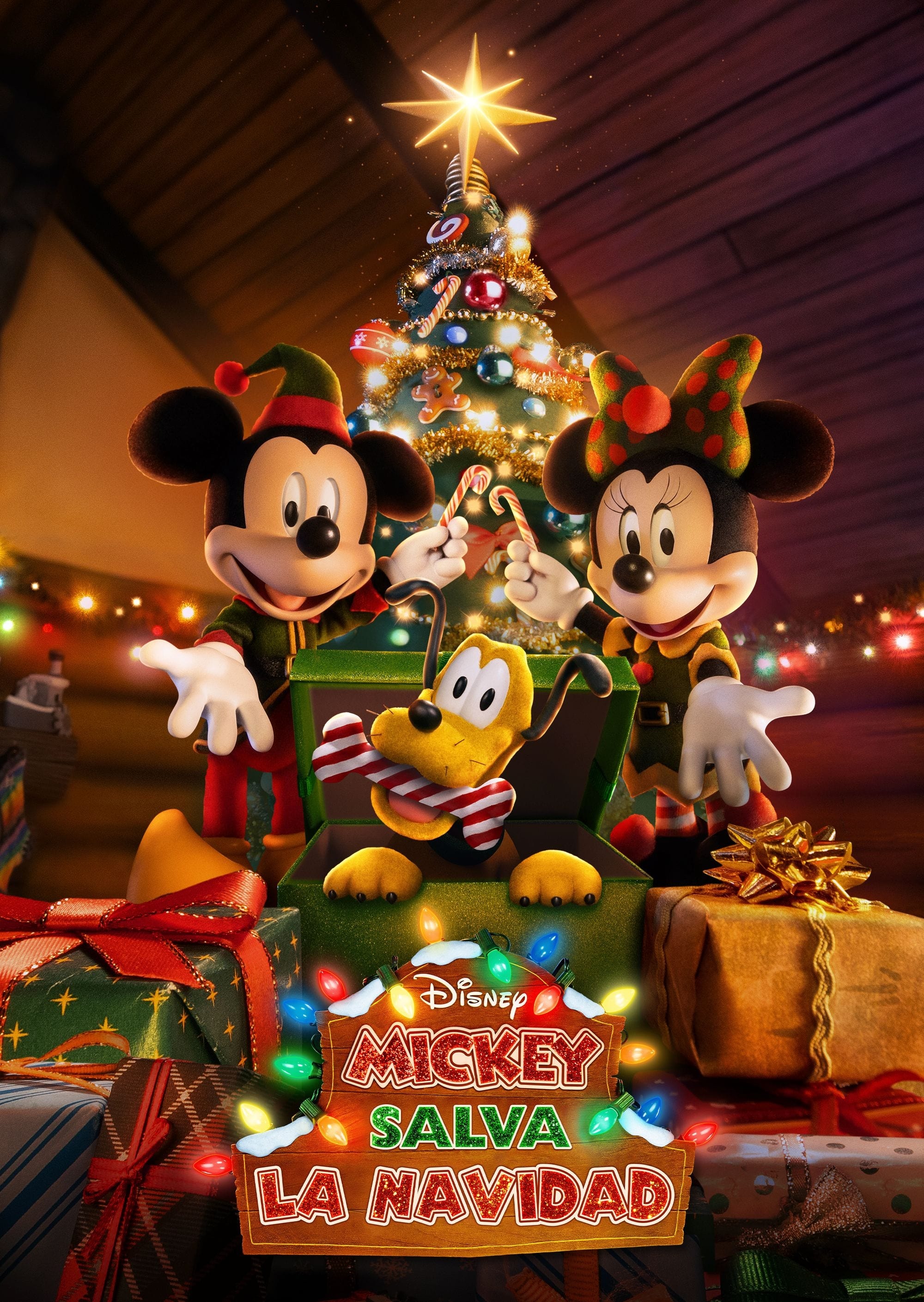 Mickey Salva La Navidad